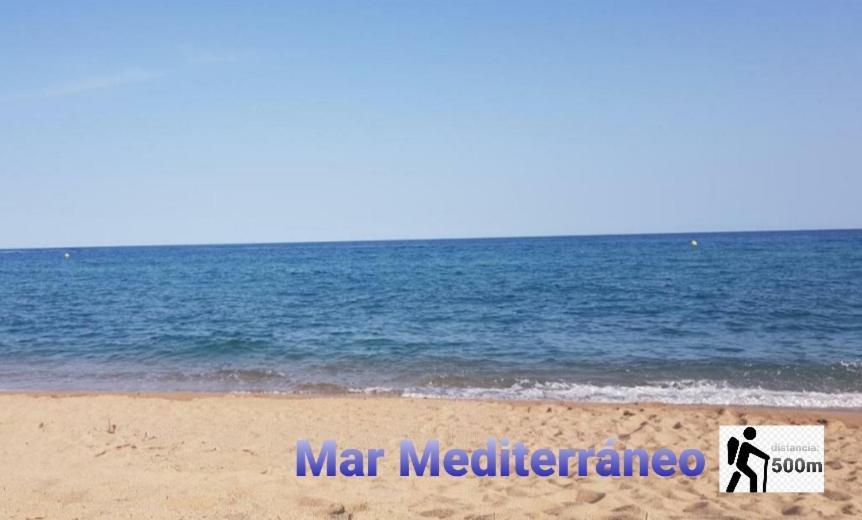 Apartamento Mar y montaña en la costa del Maresme Pineda De Mar Exterior foto